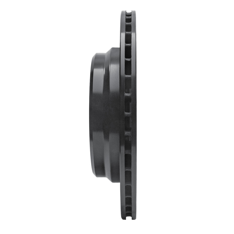BMW 540I Brake Rotor (1) - Rear Right - R1 Concepts - Drilled & Slotted - Black - `96-`03